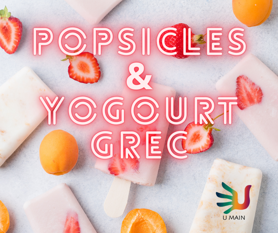 5 recettes de popsicles au yogourt grec maison
